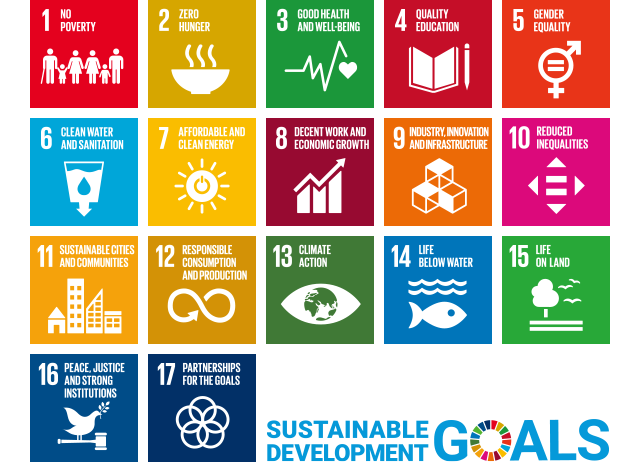 1.NO POVERTY 2.ZERO HUNGER 3.GOOD HEALTH AND WELL-BEING 4.QUALITY EDUCATION 5.GENDER EQUALITY 6.CLEAN WATER AND SANITATION 7.AFFORDABLE AND CLEANENERGY 8.DECENT WORK AND ECONOMIC GROWTH 9.INDUSTRY.INNOVATION AND INFRASTRUCTURE 10.REDUCED INEQUALITIES 11.SUSTAINABLE CITIES AND COMMMUNITIES 12.RESPONSIBLE CONSUMPTION AND PRODUCTION 13.CLIMATE ACTION 14.LIFE BELOW WATER 15.LIFE ON LAND 16.PEACE,JUSTICE AND STRONG INSTITUTIONS 17.PARTNERSHIPS FOR THE GOALS SUSTAINABLE DEVELOPMENT GOALS 17 Goals to Change the World